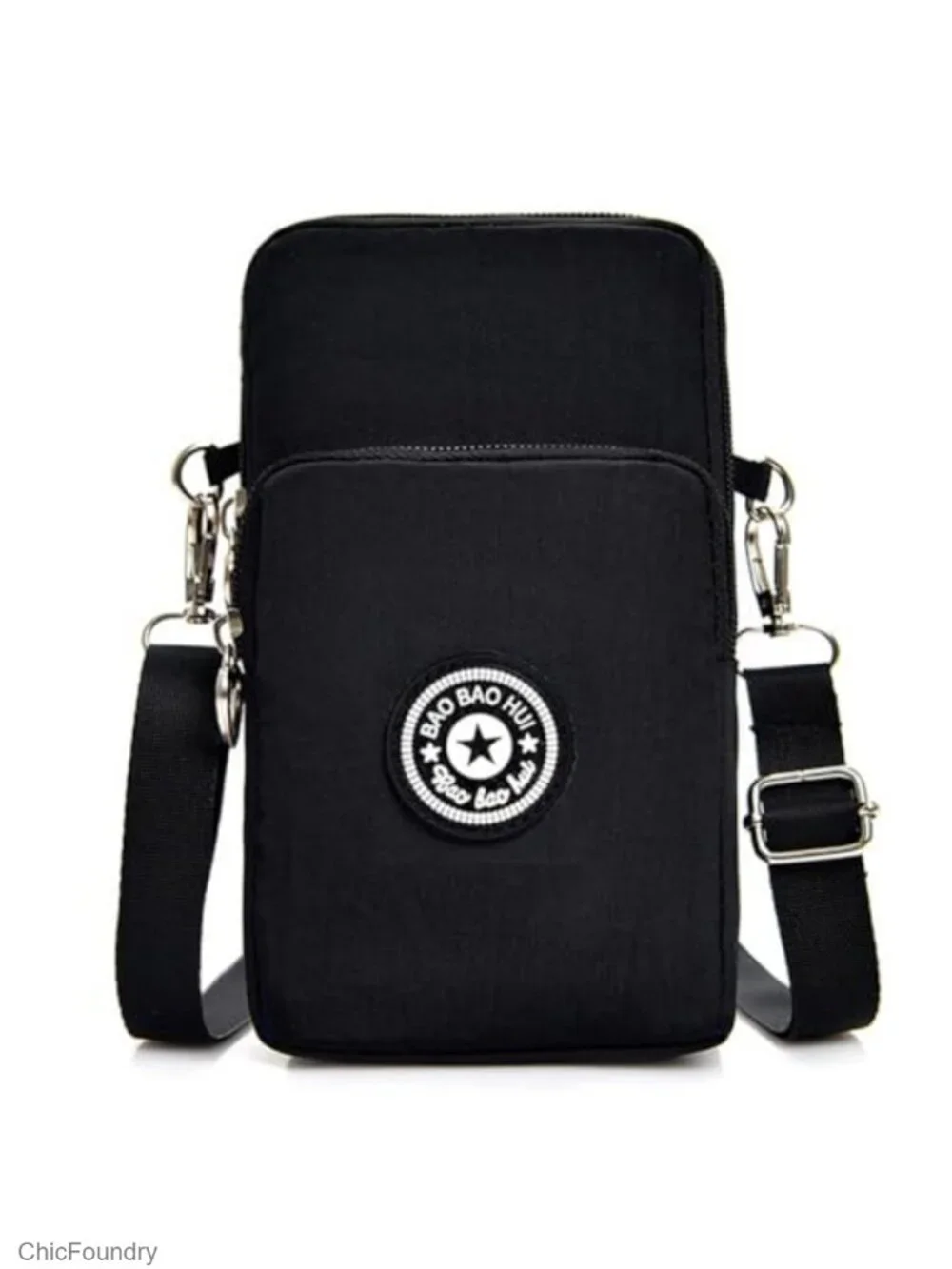 Mini Nylon Crossbody Cell Phone Purse Shoulder Bag Adjustable Strap